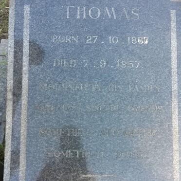 ? Thomas 1876-1957