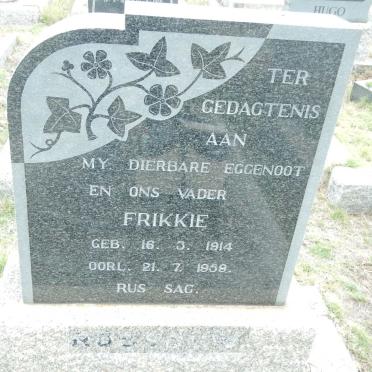 ROSSOUW Frikkie 1914-1959