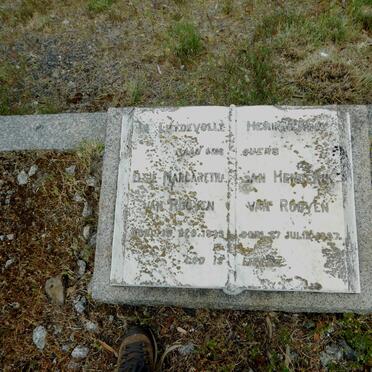 ROOYEN Jan Henderik, van -1937 &amp; Elsie Margaretha -1933
