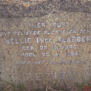 RETIEF Nellie nee SLABBER 1886-1954