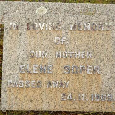 SOPER Elene -1969