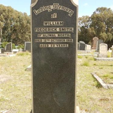 SMITH William Frederick -1918