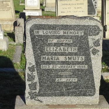 SMUTS Elizabeth Maria -1946