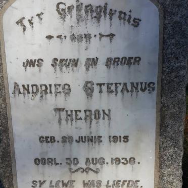 THERON Andries Stefanus 1915-1936