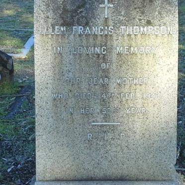 THOMPSON Ellen Francis -1945