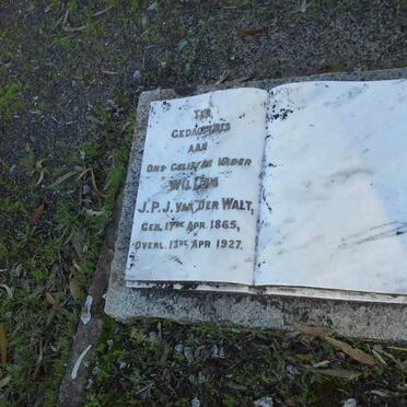 WALT Willem J.P.J., van der 1865-1927