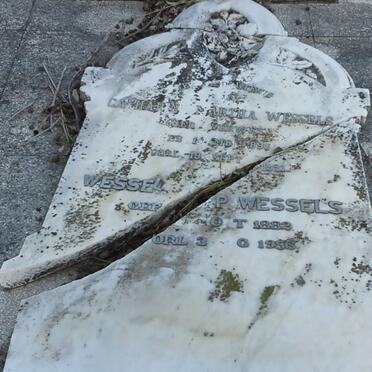 WESSELS Wessel ?.P. 1882-1956 &amp; Catharine Martha VERWEY 1890-1921