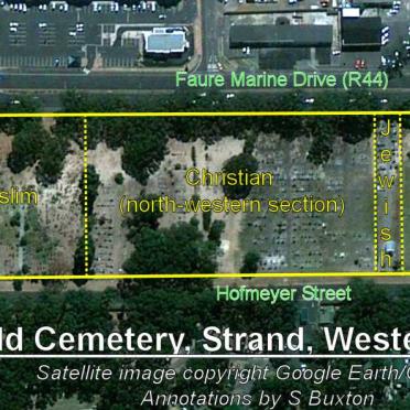 1. Strand Old Cemetery - Google Earth