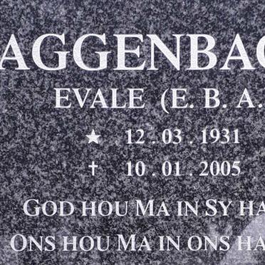 AGGENBACH E.B.A. 1931-2005