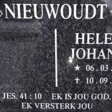 NIEUWOUDT Helena Johanna 1931-2014