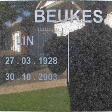 BEUKES Lin 1928-2003