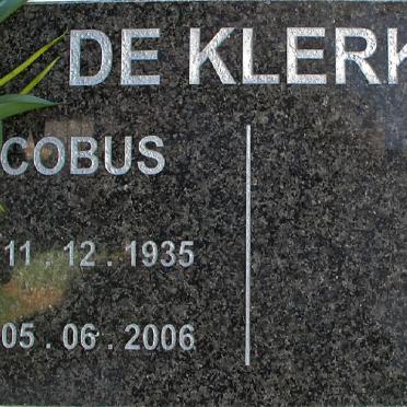 KLERK ?cobus, de 1935-2006