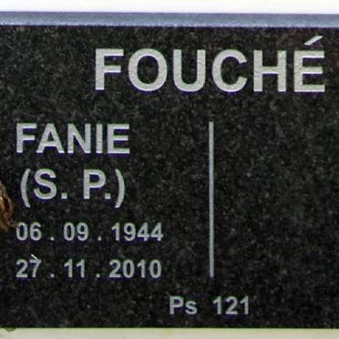 FOUCHÉ S.P. 1944-2010