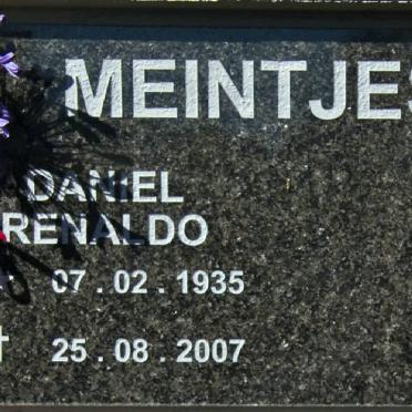 MEINTJES Daniel Renaldo 1935-2007