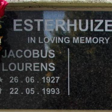ESTERHUIZEN Jacobus Lourens 1927-1993