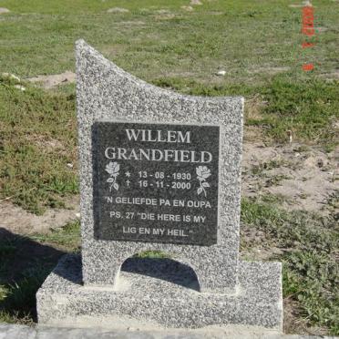 GRANDFIELD Willem 1930-2000