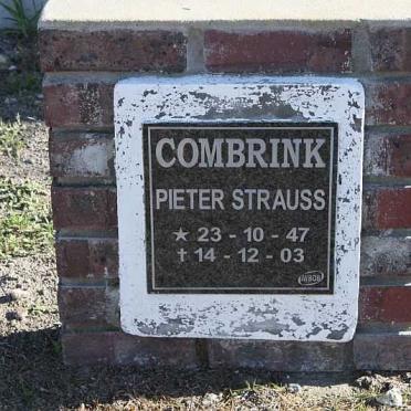 COMBRINK Pieter Strauss 1947-2003