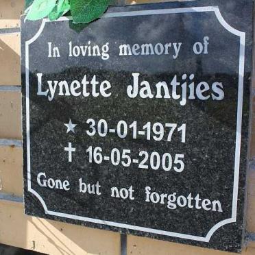 JANTJIES Lynette 1971-2005