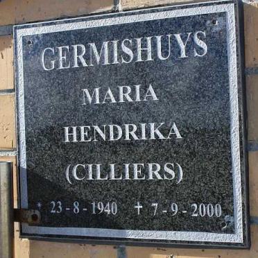 GERMISHUYS Maria Hendrika nee CILLIERS 1940-2000