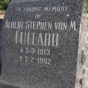 FULLARD Albert Stephen von M. 1913-1992