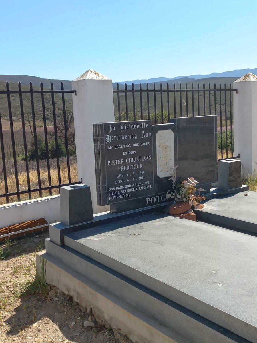 POTGIETER Pieter Christiaan Frederick 1950-2011
