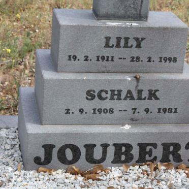 JOUBERT Schalk 1908-1981 &amp; Lily 1911-1998 