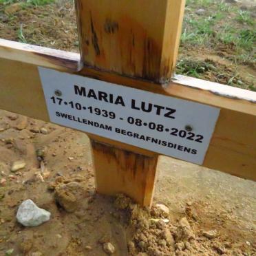 LUTZ Maria 1939-2022
