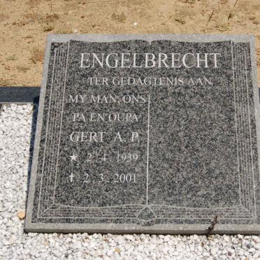 ENGELBRECHT Gert A.P. 1939-2001