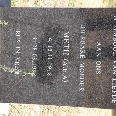 SWART A.E.A. 1918-1998