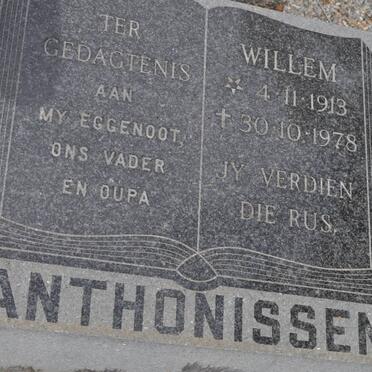ANTHONISSEN Willem 1913-1978