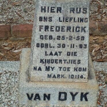 DYK Frederick, van 1959-1963