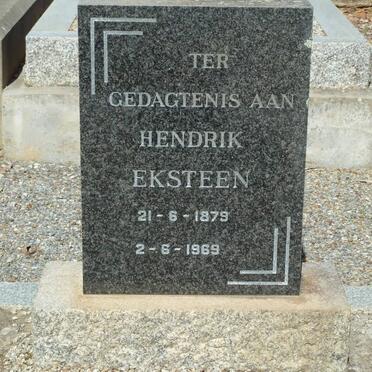 EKSTEEN Hendrik 1879-1969