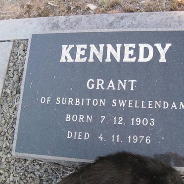 KENNEDY Grant 1903-1976
