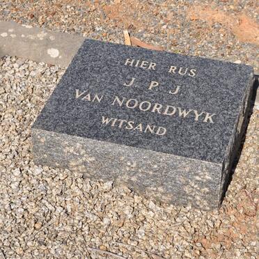 NOORDWYK J.P.J., van