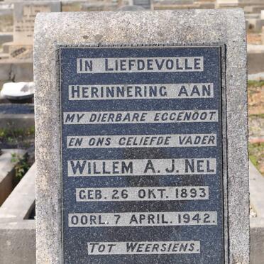 NEL Willem A.J. 1893-1942 