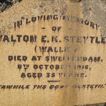 STEYTLER Walton E.K. -1916