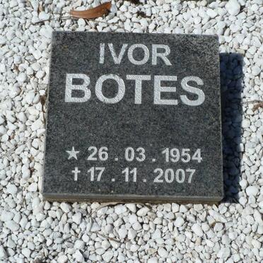BOTES Ivor 1954-2007