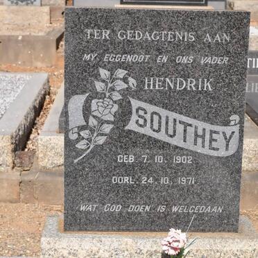 SOUTHEY Hendrik 1902-1971