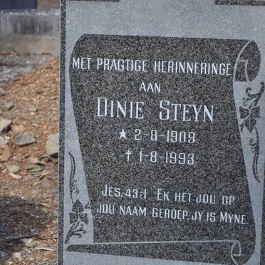STEYN Dinie 1909-1993