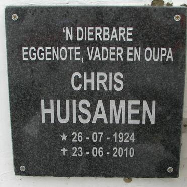 HUISAMEN Chris 1924-2010
