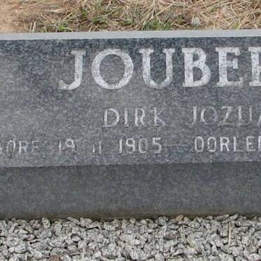 JOUBERT Dirk Jozua 1905-1989