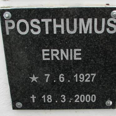 POSTHUMUS Ernie 1927-2000