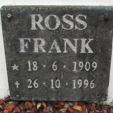 ROSS Frank 1909-1996