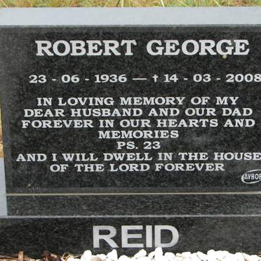 REID Robert George 1936-2008