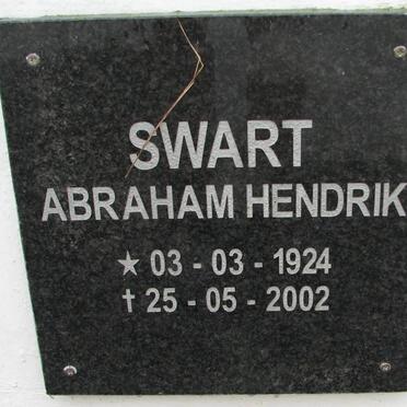 SWART Abraham Hendrik 1924-2002