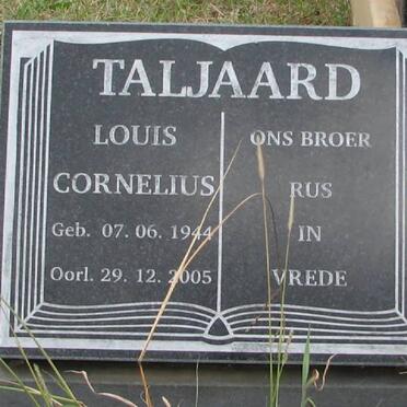 TALJAARD Louis Cornelius 1944-2005