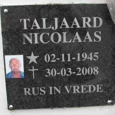 TALJAARD Nicolaas 1945-2008
