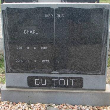 TOIT Charl, du 1910-1973