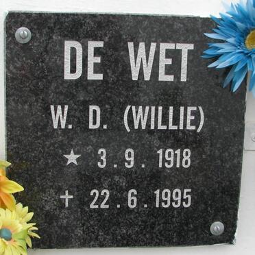 WET W.D., de 1918-1995