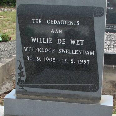WET Willie, de 1905-1997